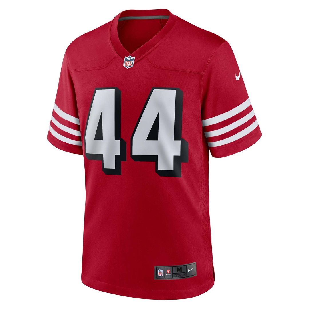 Kyle Juszczyk San Francisco 49ers Scarlet Alternate Game Jersey