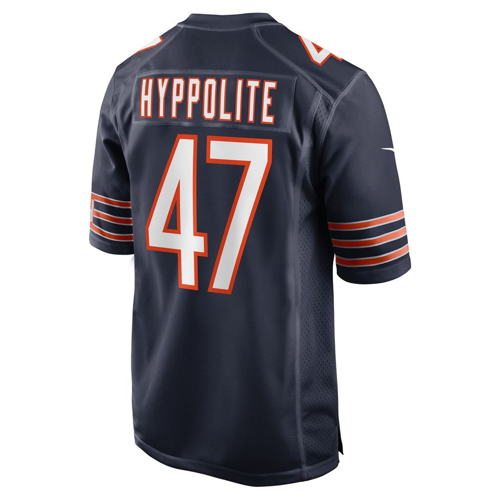 Ruben Hyppolite II Chicago Bears Navy Team Game Jersey