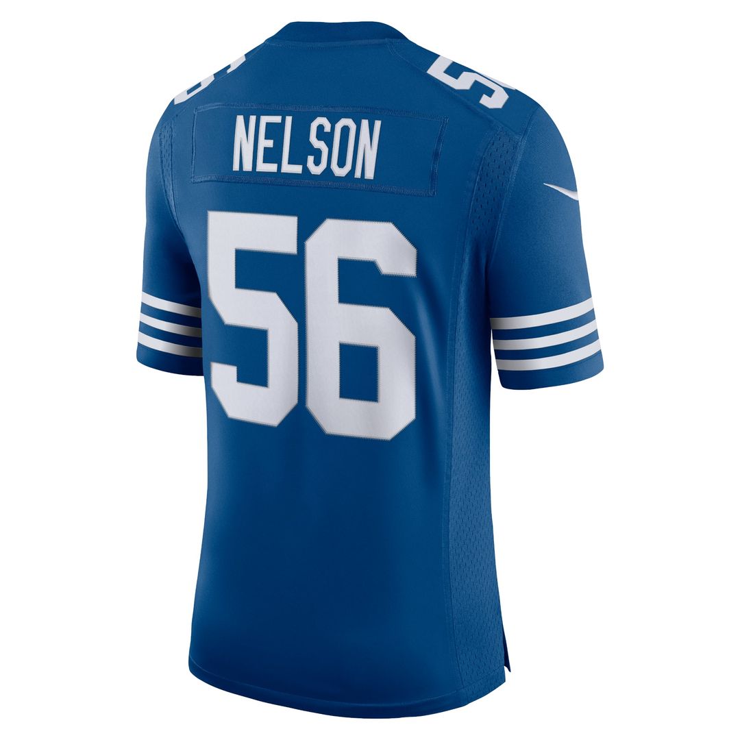 Quenton Nelson Indianapolis Colts Royal Alternate Vapor Limited Jersey