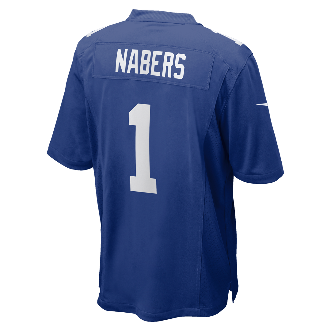 Malik Nabers New York Giants Century Red Alternate Game Jersey