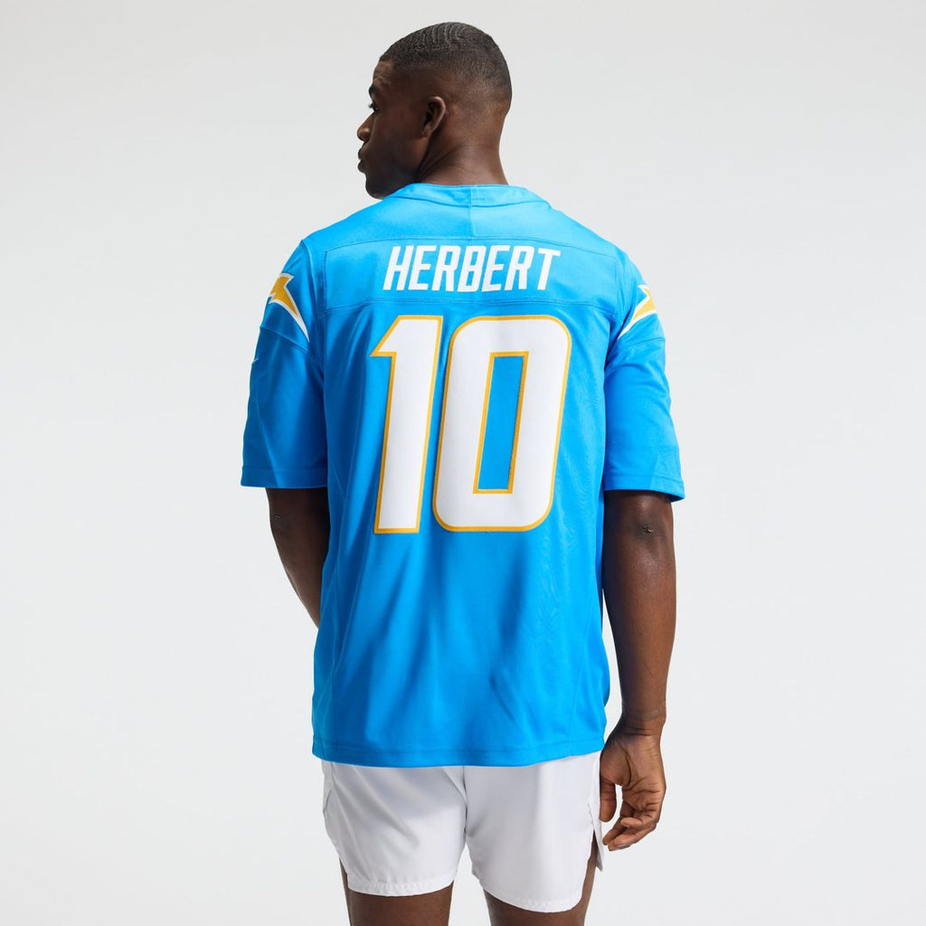 Justin Herbert Los Angeles Chargers Navy Alternate Super Chargers Vapor F.U.S.E. Stitched Limited Jersey