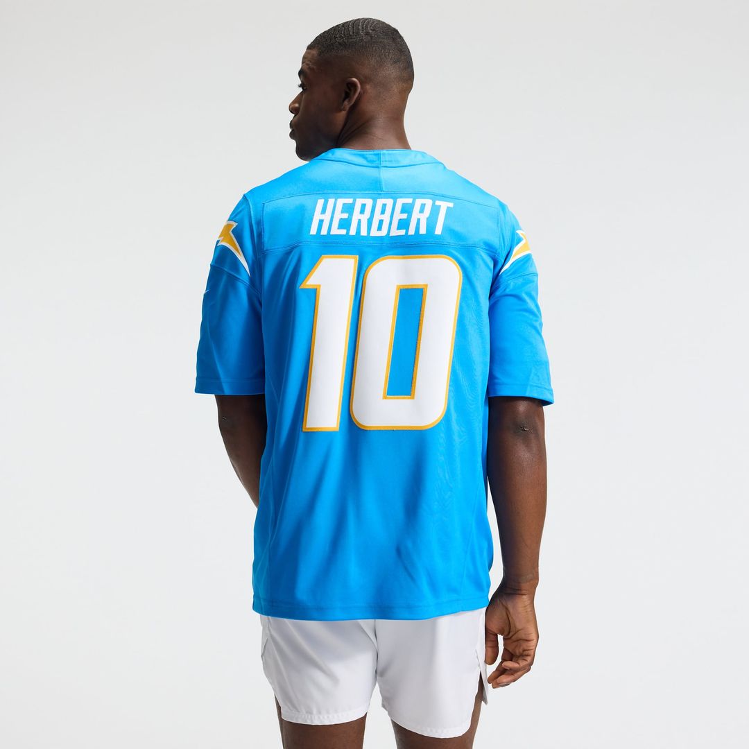 Justin Herbert Los Angeles Chargers Navy Alternate Super Chargers Vapor F.U.S.E. Stitched Limited Jersey