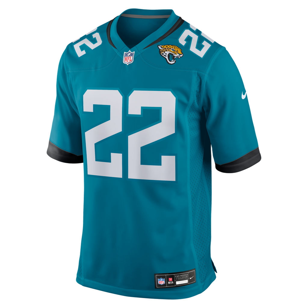 Jarrian Jones Jacksonville Jaguars Teal Team Game Jersey