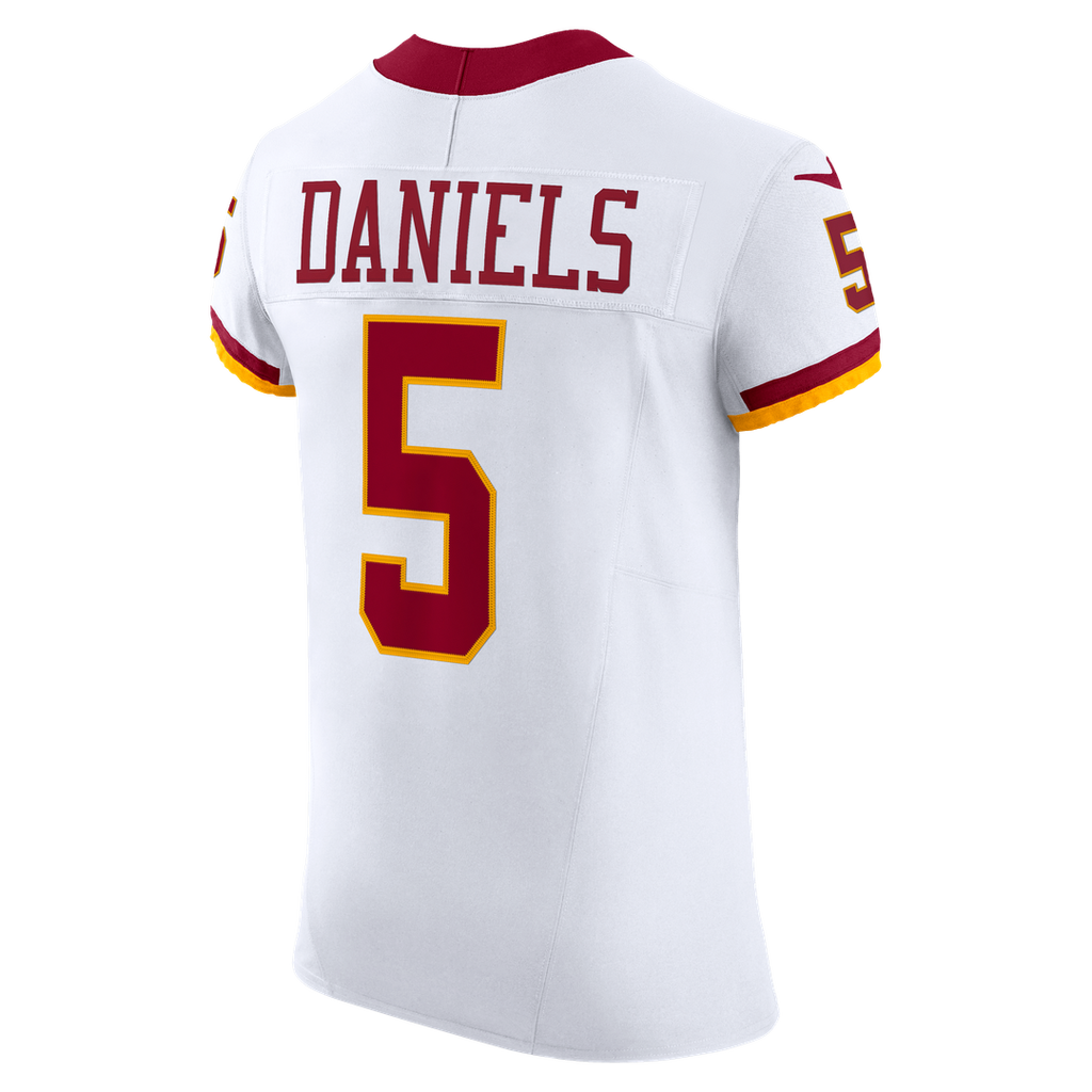 Washington Commanders Jayden Daniels White Alternate 2 Super Bowl Era Vapor F.U.S.E. Elite Jersey