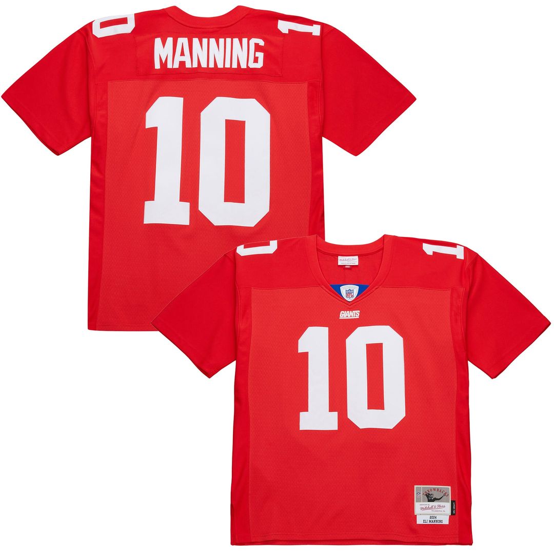 Eli Manning New York Giants Red 2004 Legacy Replica Jersey