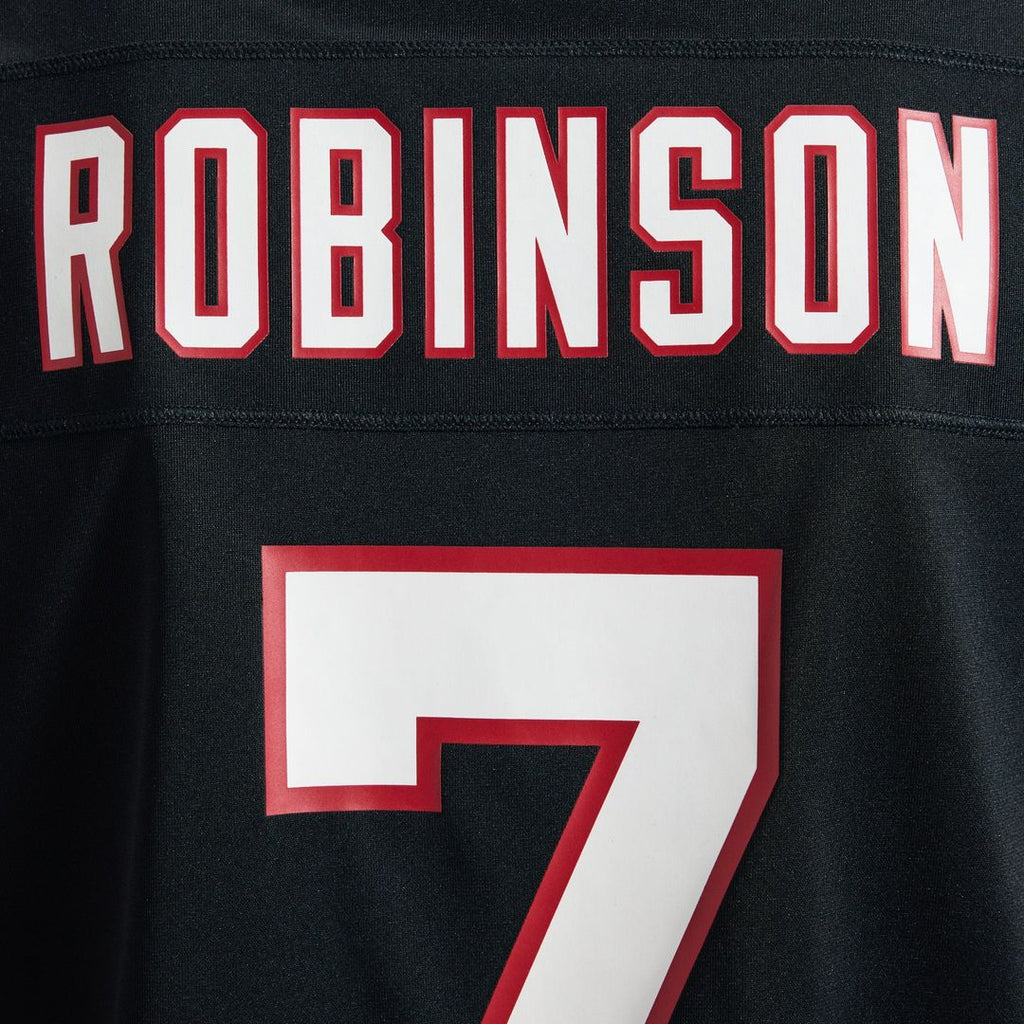 Bijan Robinson Atlanta Falcons Black Throwback Game Jersey