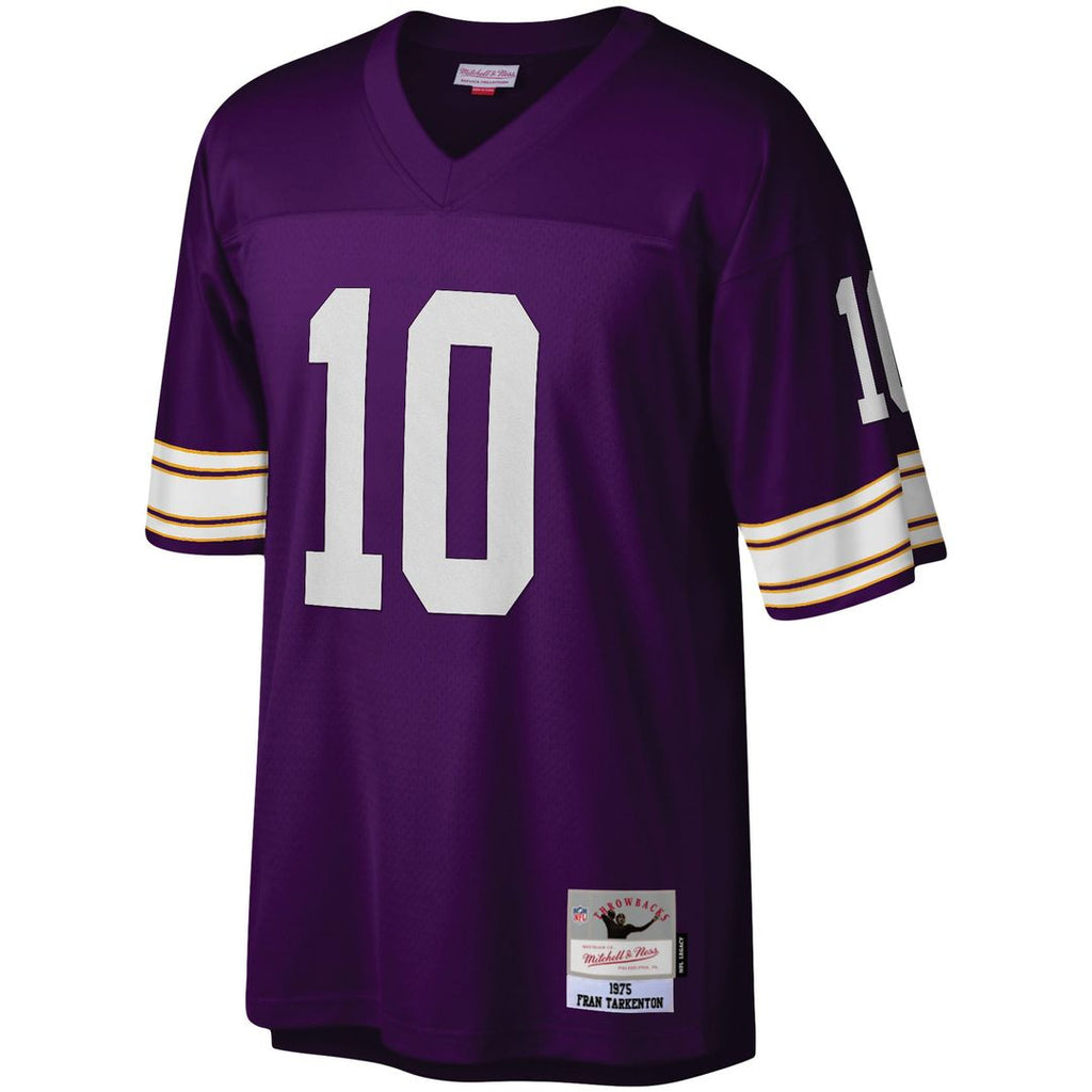 Fran Tarkenton Minnesota Vikings Purple Legacy Replica Jersey