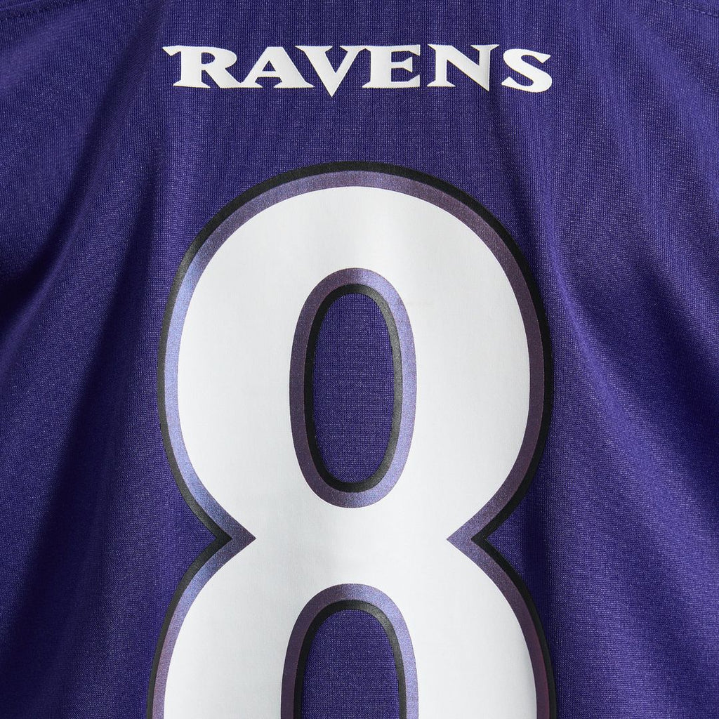 Lamar Jackson Baltimore Ravens Purple Team Game Jersey