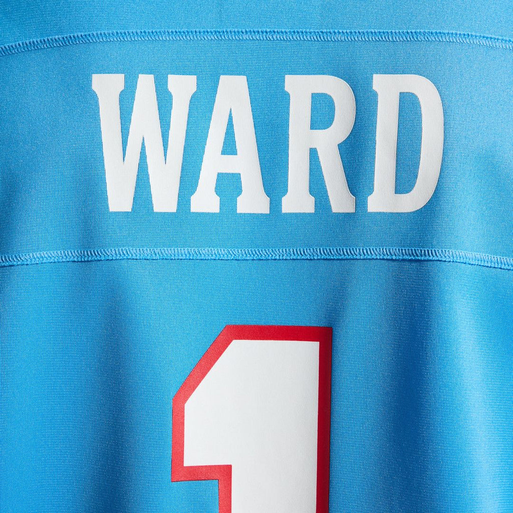 Cameron Ward Tennessee Titans Light Blue Game Jersey