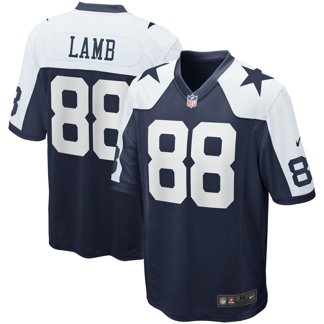 CeeDee Lamb Dallas Cowboys Navy Alternate Game Team Jersey