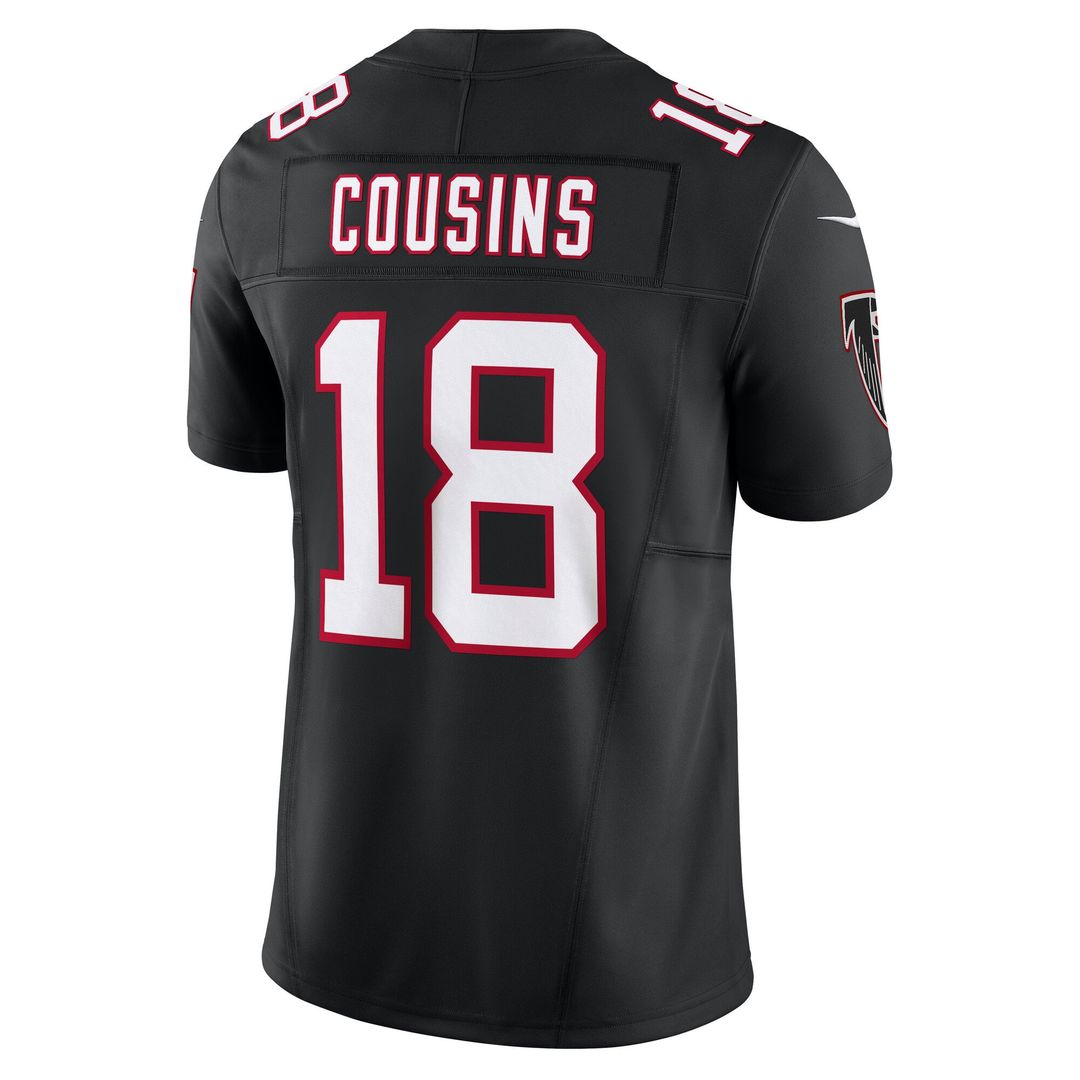 Kirk Cousins Atlanta Falcons Black Vapor F.U.S.E. Limited Jersey