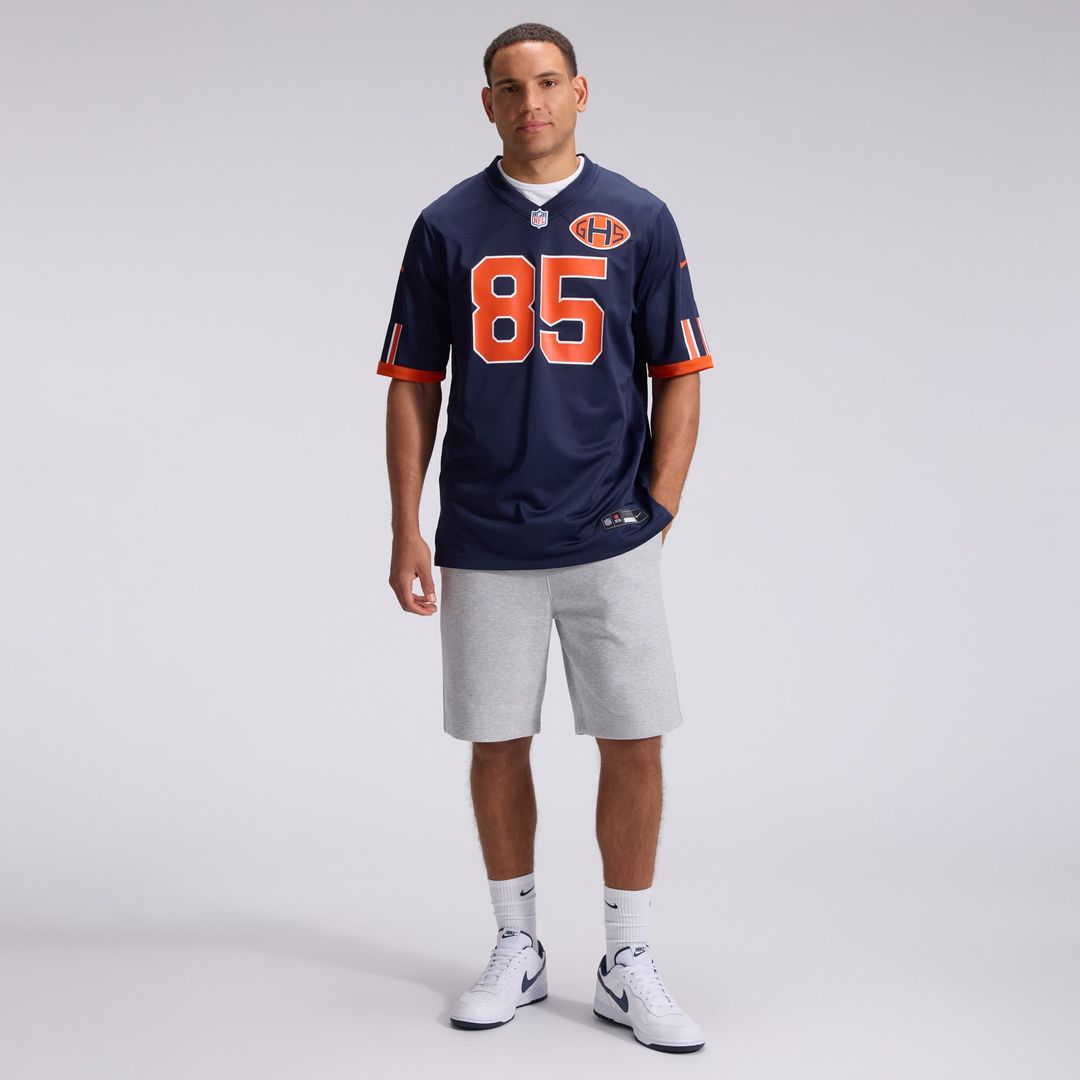 Cole Kmet Chicago Bears Navy 2026 Rivalries Collection Game Jersey