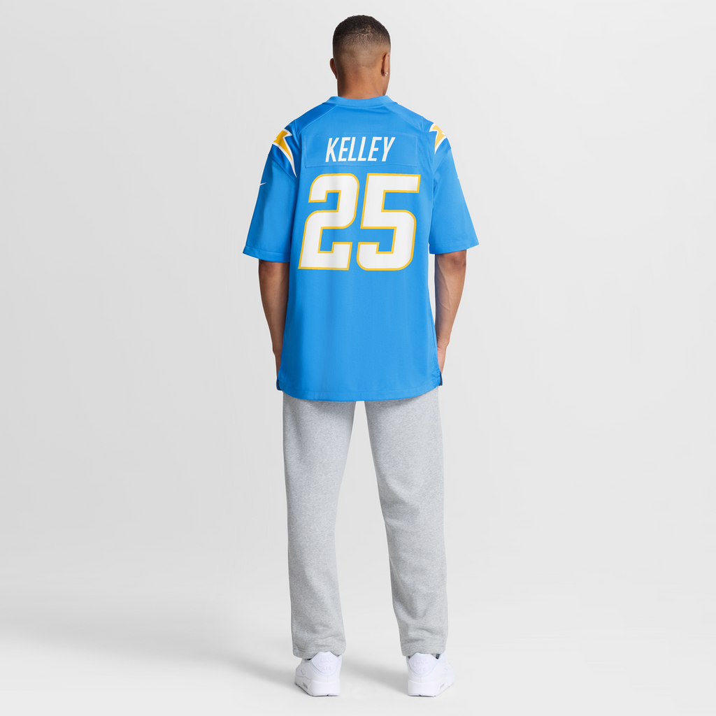 Joshua Kelley Los Angeles Chargers Powder Blue Game Jersey