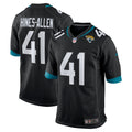 Josh Hines-Allen Jacksonville Jaguars Black Alternate Game Jersey