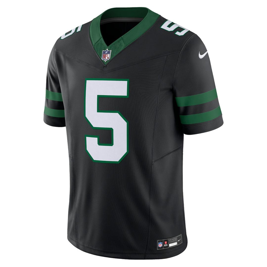 Garrett Wilson New York Jets Legacy Green Vapor F.U.S.E. Limited Jersey