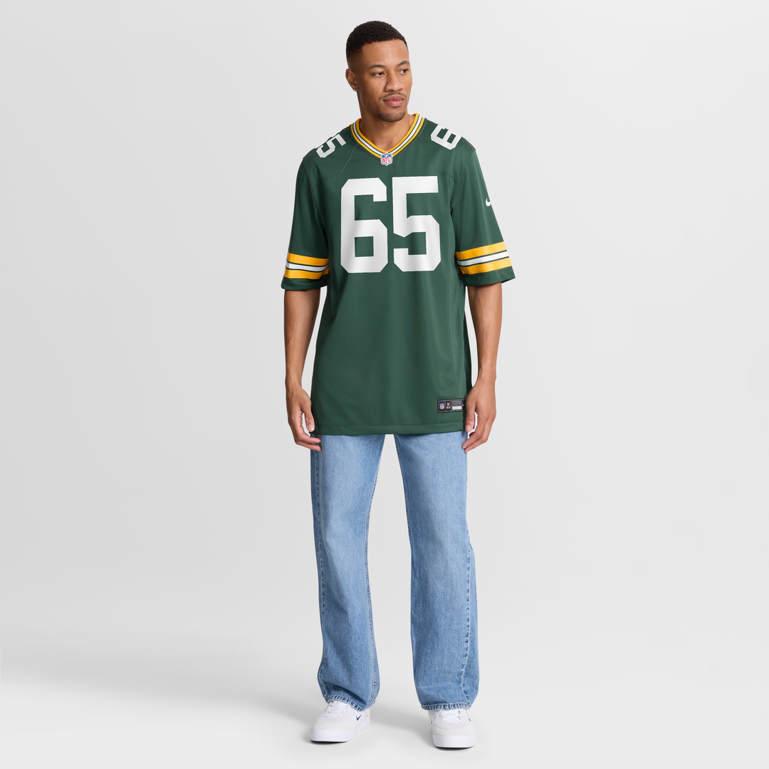 Aaron Banks Green Bay Packers Green Team Game Jersey