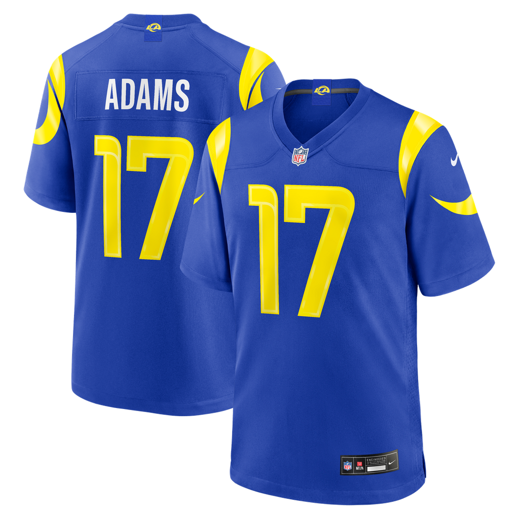 Davante Adams Los Angeles Rams Royal Team Game Player Jersey