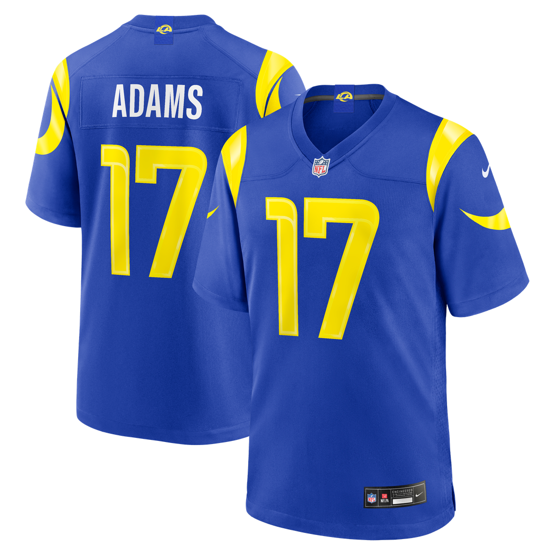 Davante Adams Los Angeles Rams Royal Team Game Player Jersey