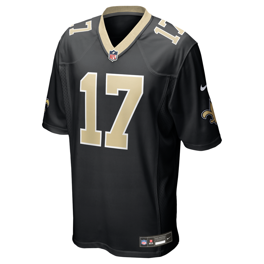 Trey Palmer New Orleans Saints Black Team Game Jersey