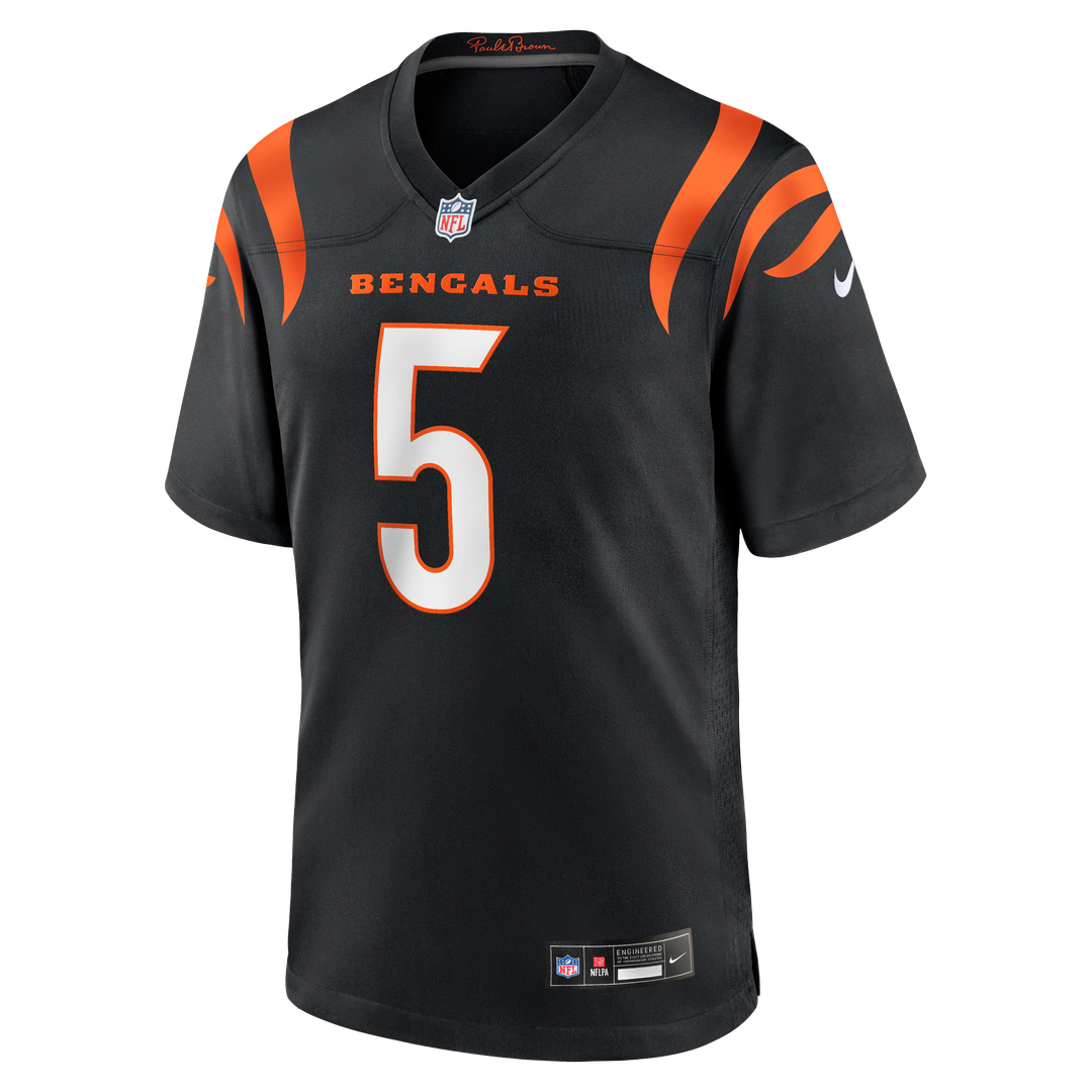 Tee Higgins Cincinnati Bengals Black Game Player Jersey