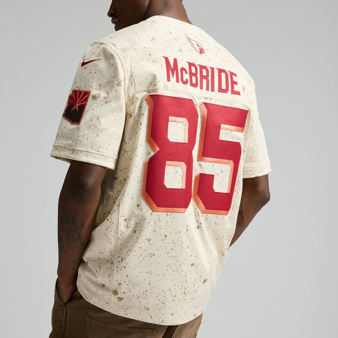 Trey McBride Arizona Cardinals Natural Rivalries Collection Stitched Limited Jersey