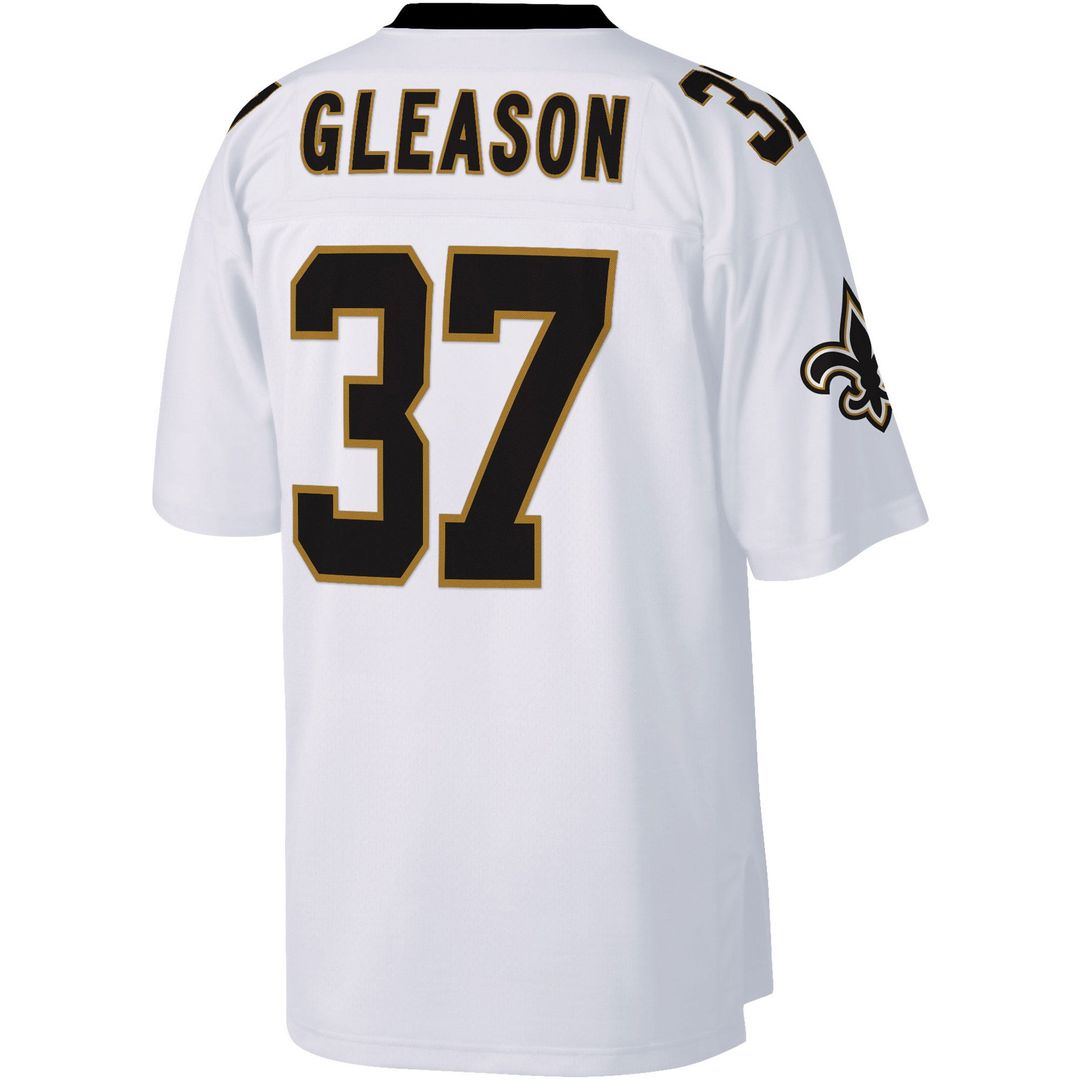 Steve Gleason New Orleans Saints White Big & Tall 2006 Retired Player Replica Jersey