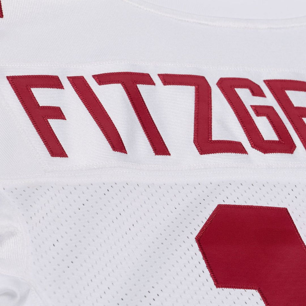 Larry Fitzgerald Arizona Cardinals White 2004 Authentic Throwback Jersey