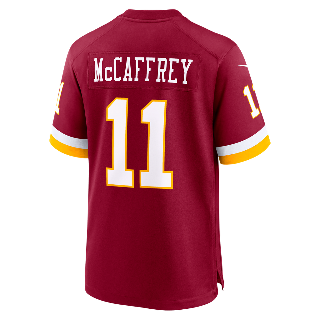 Washington Commanders Luke McCaffrey White Game Super Bowl Era Jersey