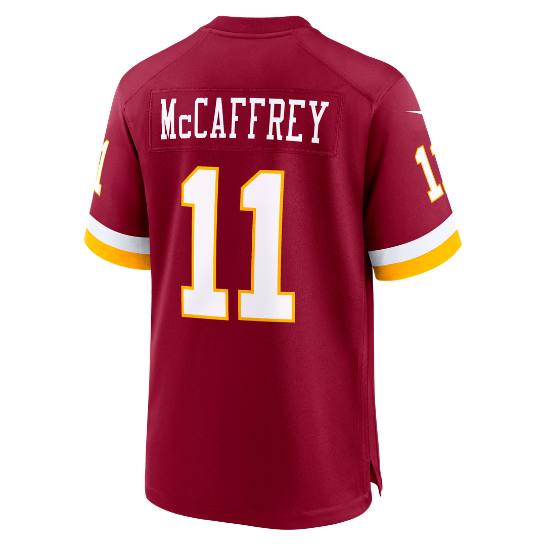 Luke McCaffrey Washington Commanders Burgundy Game Jersey