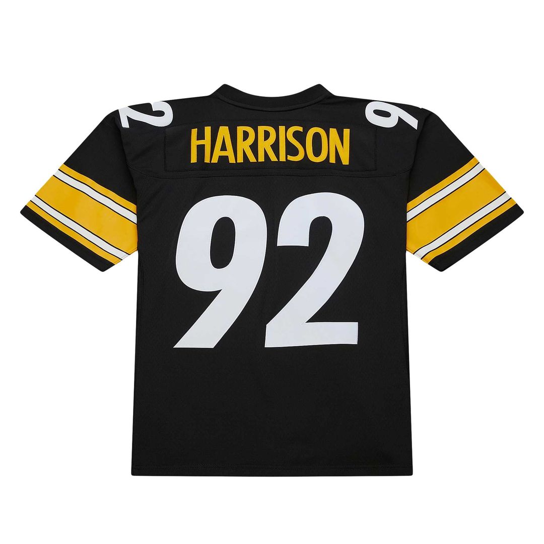 James Harrison Pittsburgh Steelers Black Legacy Replica Jersey