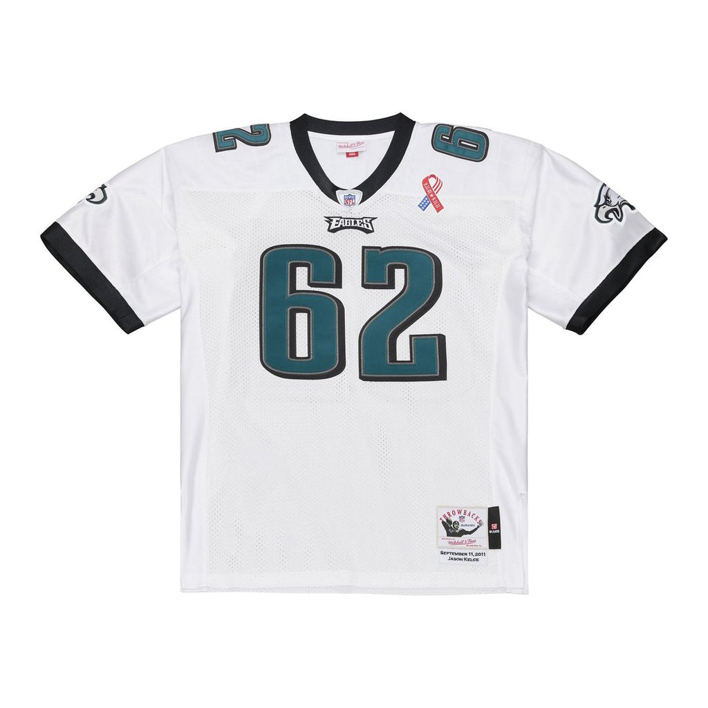 Jason Kelce Philadelphia Eagles White 2011 Authentic Throwback Jersey
