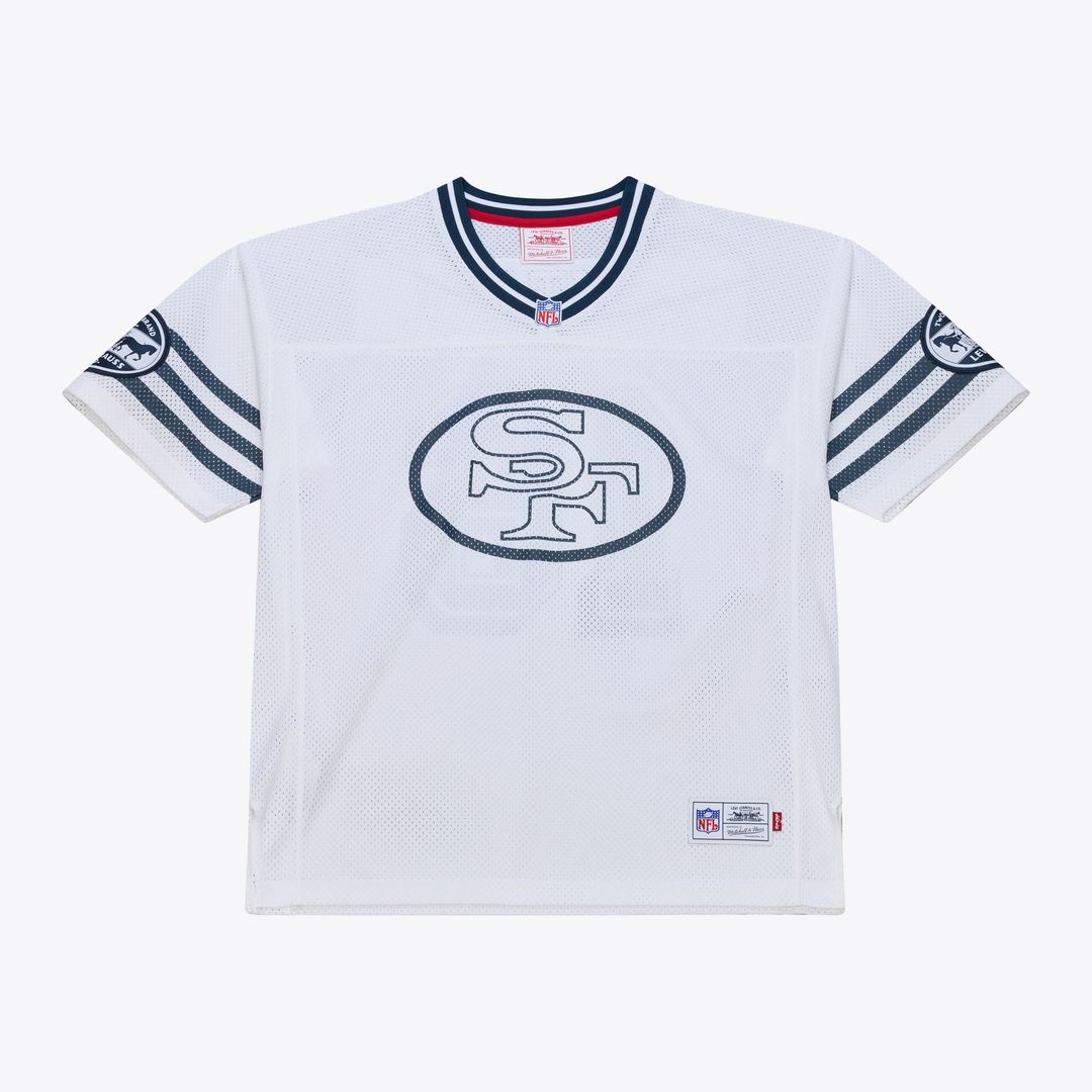 Joe Montana San Francisco 49ers Unisex x Levi's White Legacy Jersey
