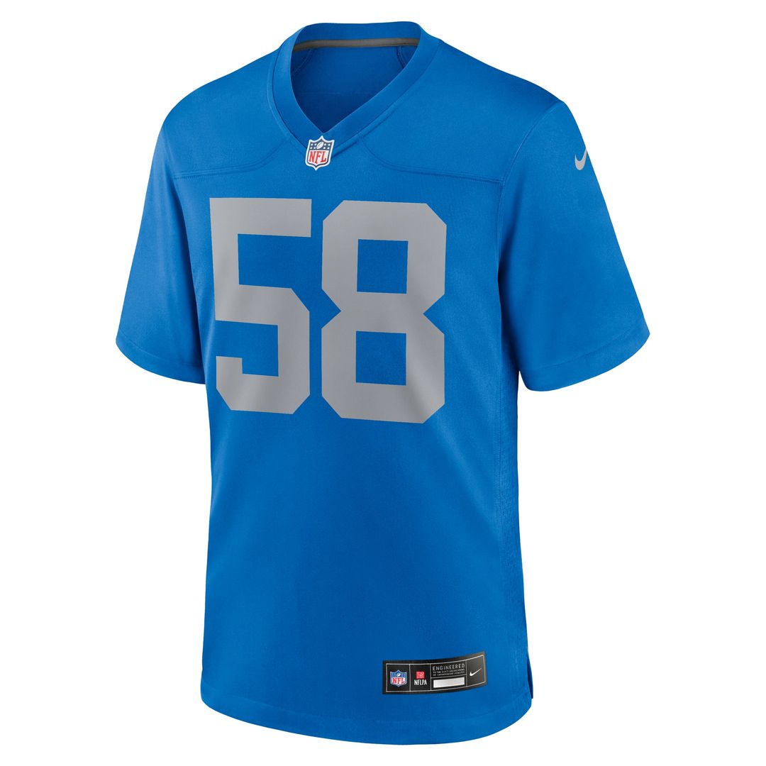 Penei Sewell Detroit Lions Blue Alternate Game Jersey
