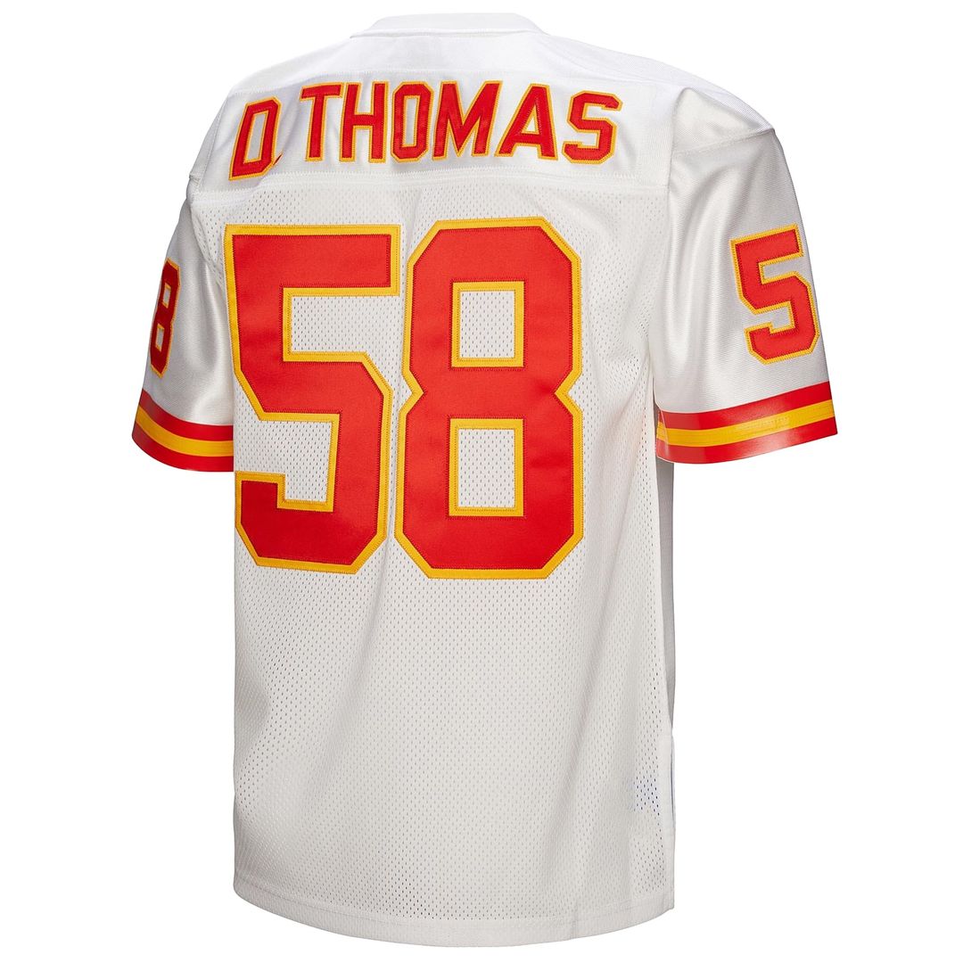Derrick Thomas Kansas City Chiefs 1994 White Authentic Throwback Retired Player Jersey
