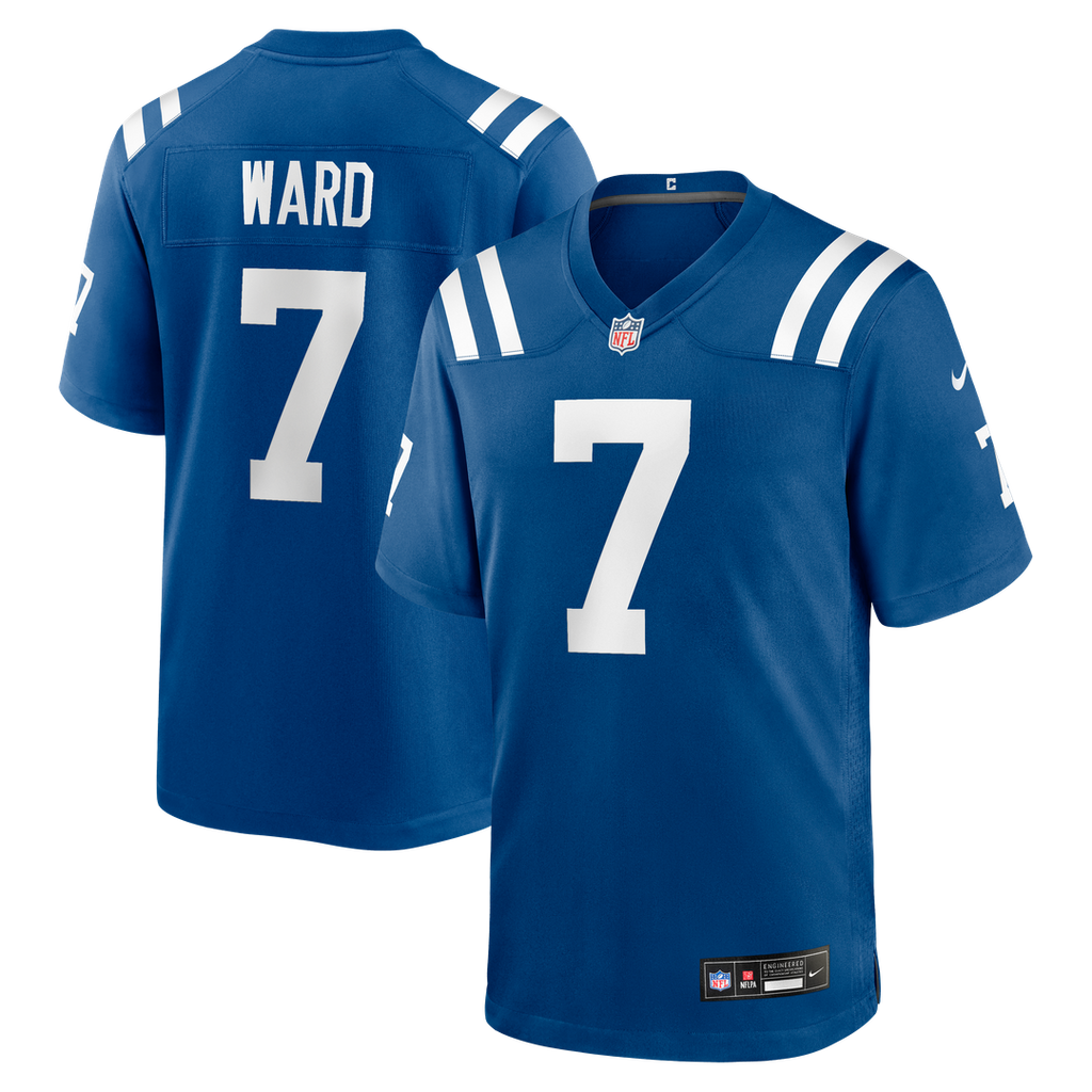 Charvarius Ward Indianapolis Colts Royal Team Game Jersey