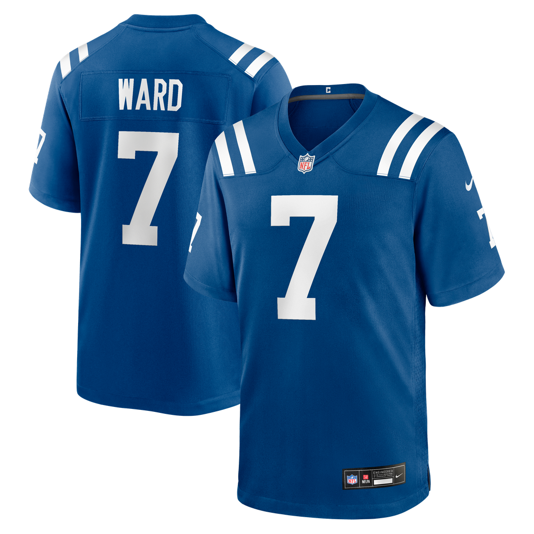 Charvarius Ward Indianapolis Colts Royal Team Game Jersey