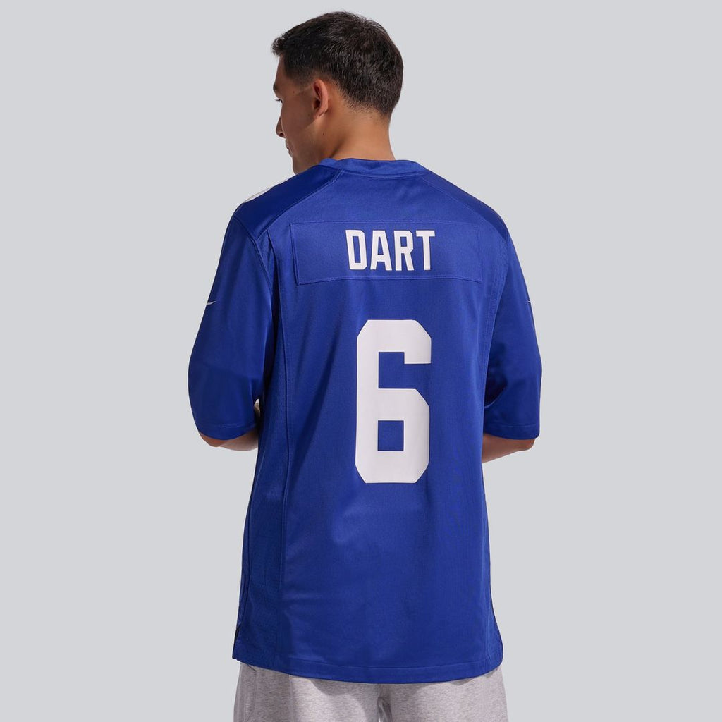 Jaxson Dart New York Giants Red Alternate Century Red Game Jersey