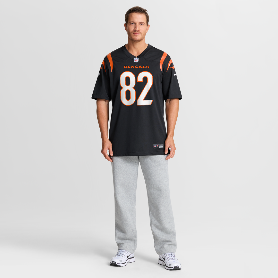 Mitchell Tinsley Cincinnati Bengals Black Team Game Jersey