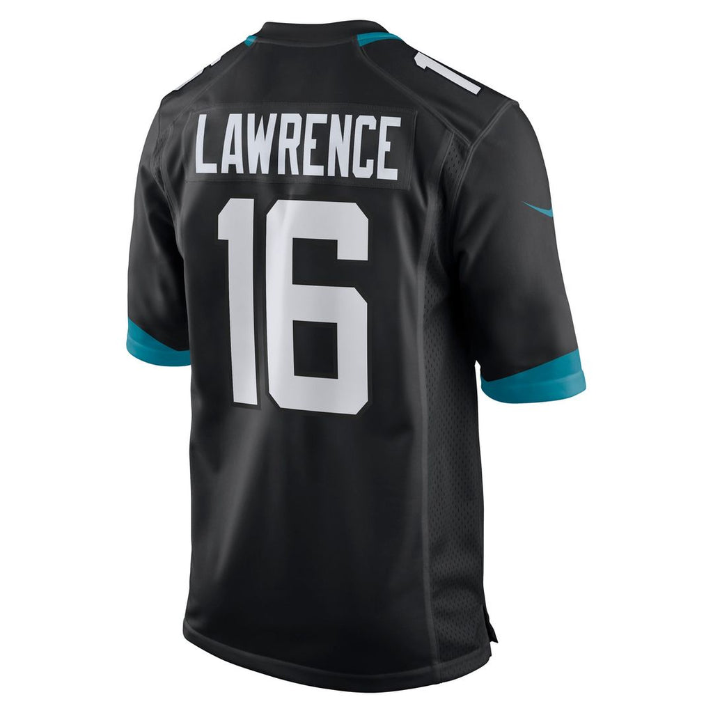 Trevor Lawrence Jacksonville Jaguars Black Alternate Game Jersey