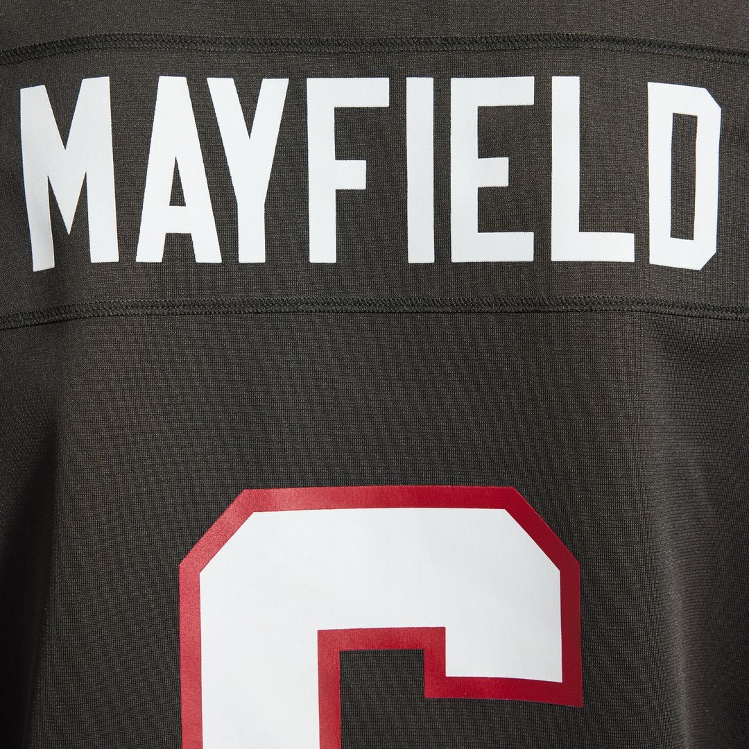 Baker Mayfield Tampa Bay Buccaneers Pewter Alternate Game Player Jersey