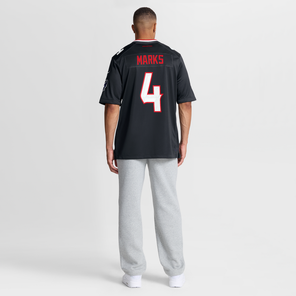 Woody Marks Houston Texans Navy Team Game Jersey