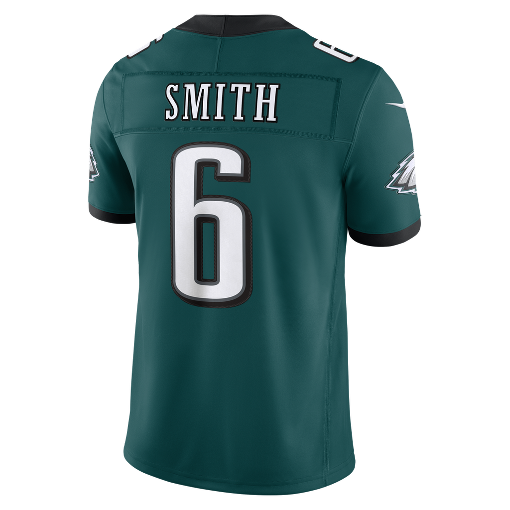 DeVonta Smith Philadelphia Eagles Kelly Green Alternate Vapor F.U.S.E. Stitched Limited Jersey