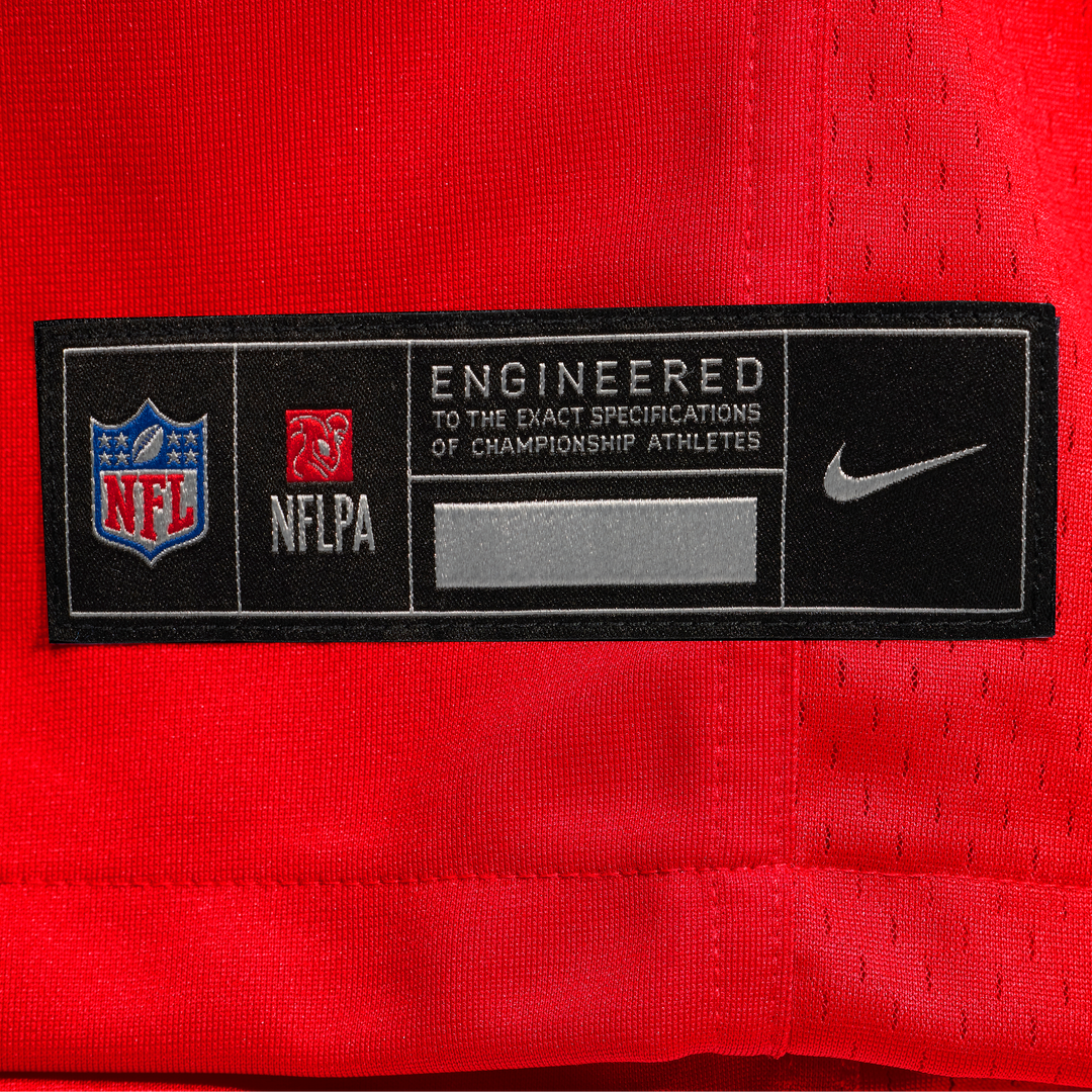 A.J. Brown New England Patriots Red Game Jersey