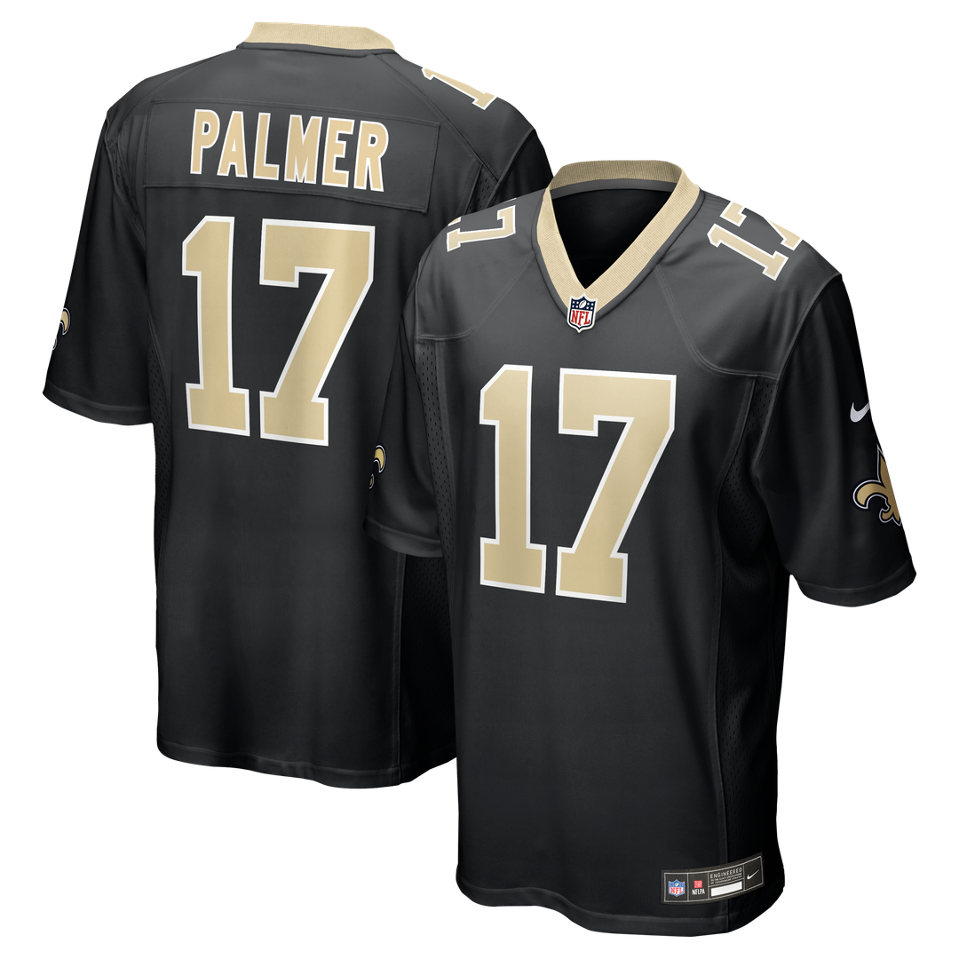 Trey Palmer New Orleans Saints Black Team Game Jersey