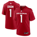 Arizona Cardinals Number 1 Groom Cardinal Game Jersey
