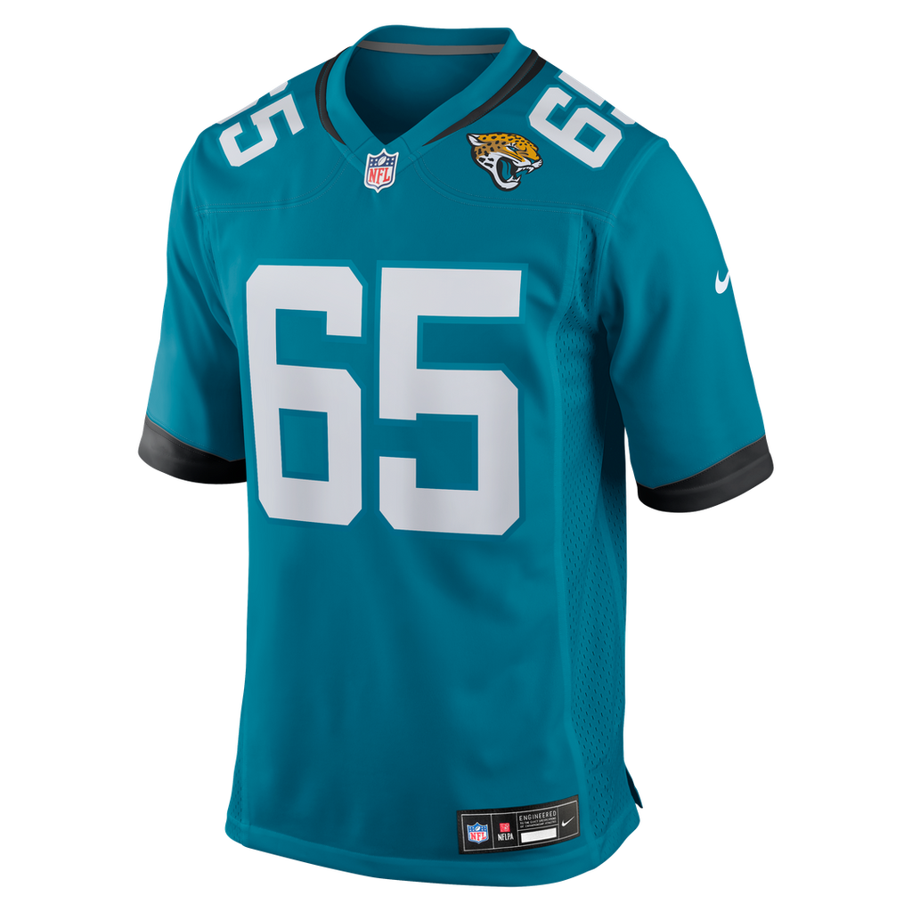 Patrick Mekari Jacksonville Jaguars Teal Team Game Jersey
