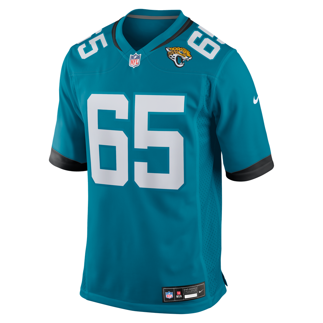 Patrick Mekari Jacksonville Jaguars Teal Team Game Jersey