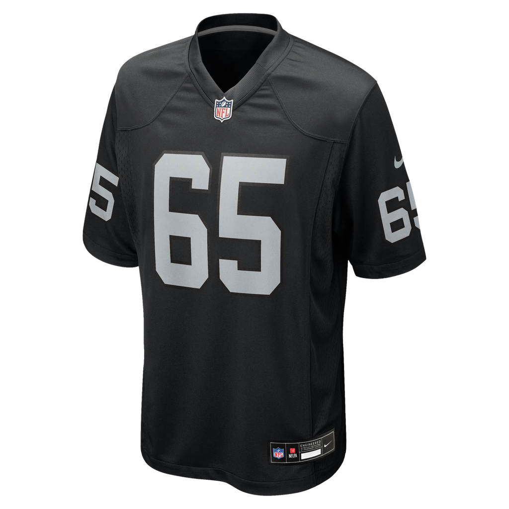 Alex Cappa Las Vegas Raiders Black Team Game Jersey