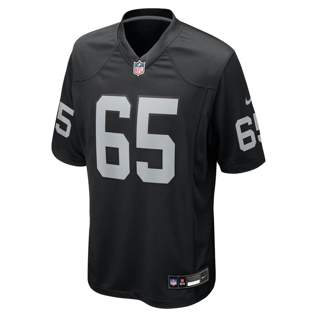 Alex Cappa Las Vegas Raiders Black Team Game Jersey