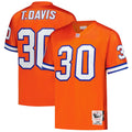 Terrell Davis Denver Broncos Orange 1995 Authentic Throwback Retired Player Jersey
